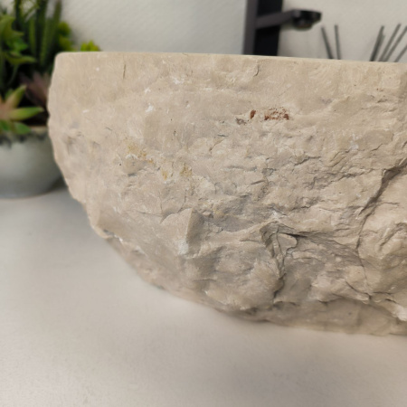 Каменная раковина из мрамора Erozy Cream EM-04944 (56*46*16) 0877 из натурального камня